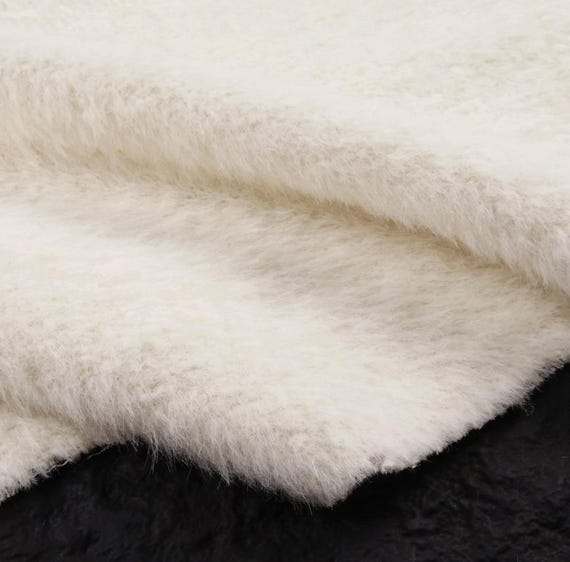 Alpaca wool fabric by the yard