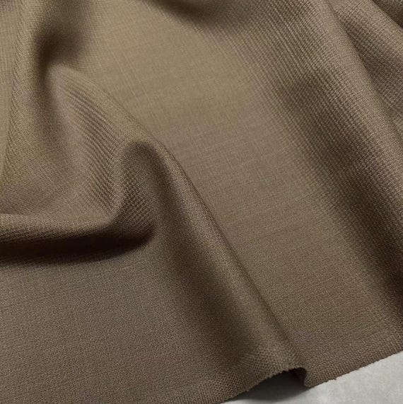 Worsted Wool fabric by the yard