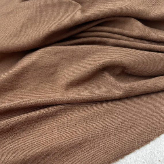 Knit Cashmere Wool fabric by the yard