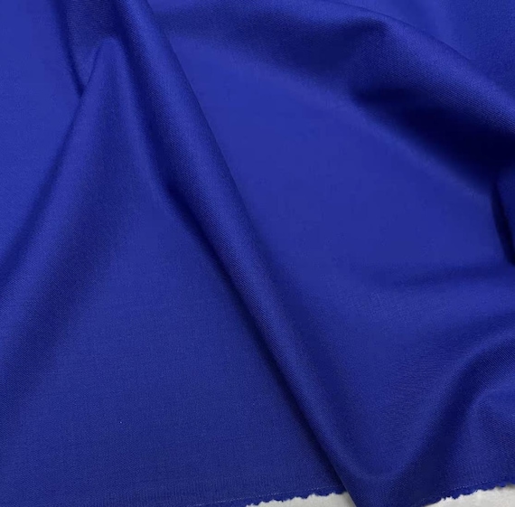 Worsted Wool fabric by the yard