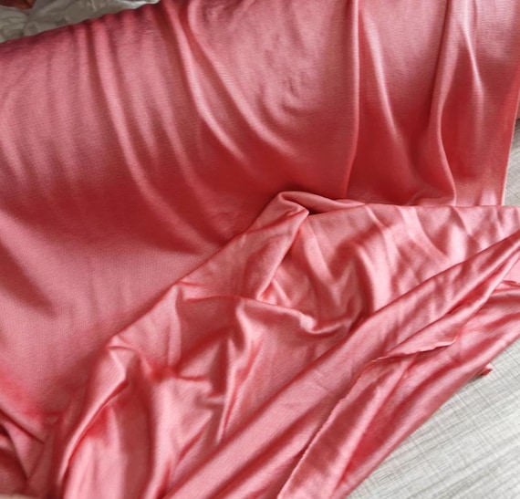 Knit silk fabric by the yard