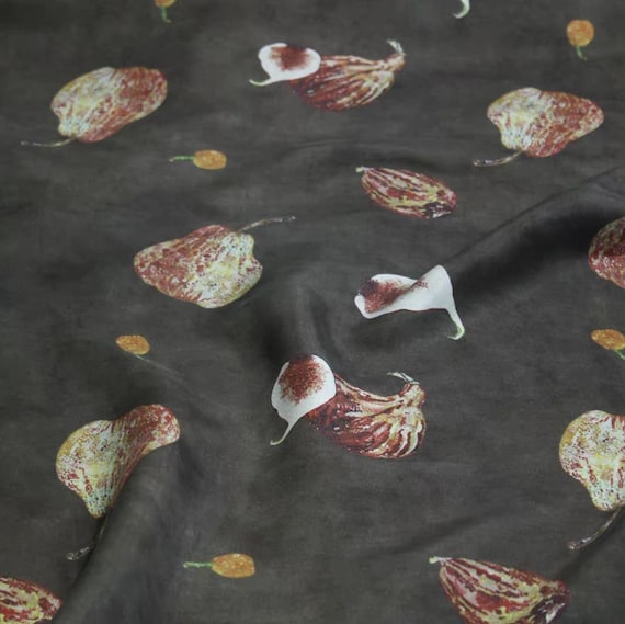 Print cupra fabric, Print cupro fabric by the yard
