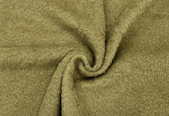 Alpaca wool fabric by the yard