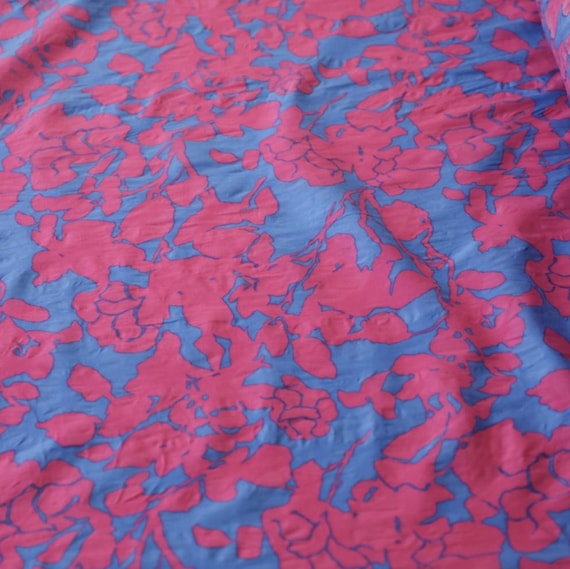 Print Textured cotton fabric by the yard