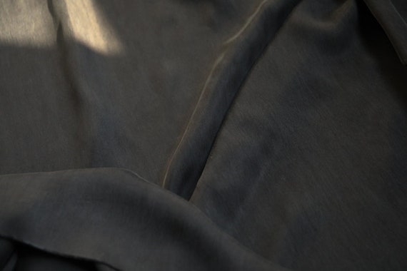 Sand washed cupro fabric by the yard