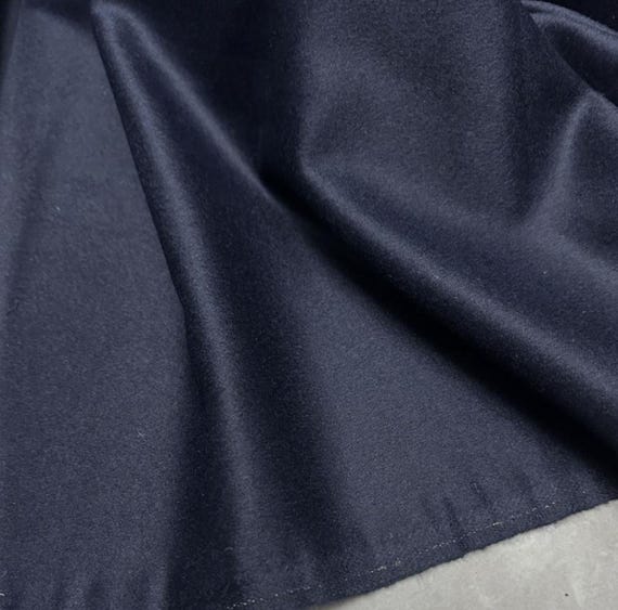 Cashmere wool fabric by the yard