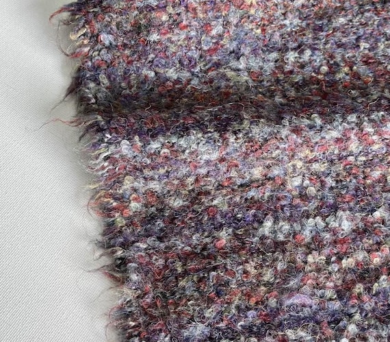 Colorful Wool fabric by the yard