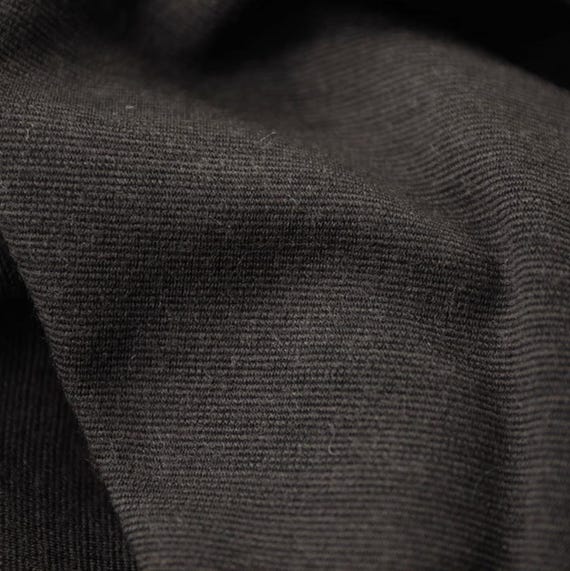 Knit wool fabric by the yard