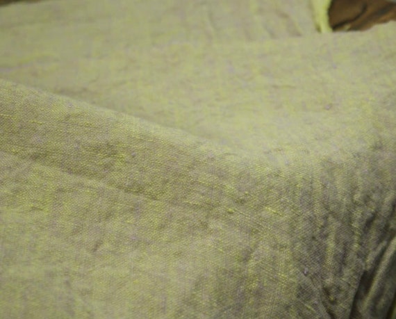 Yarn dyed linen fabric by the yard