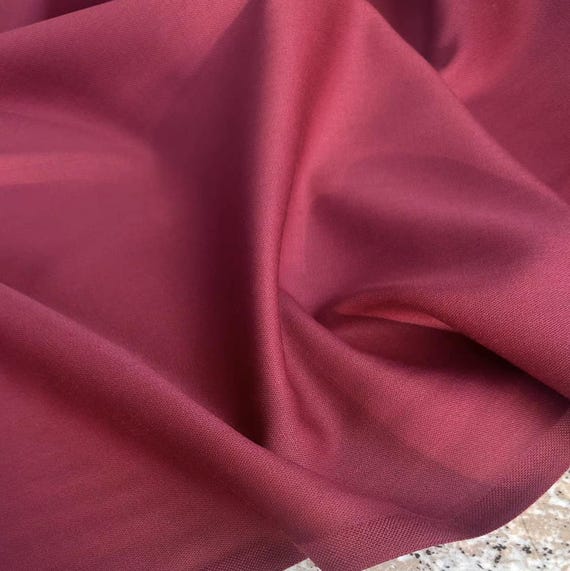 Worsted Wool fabric by the yard