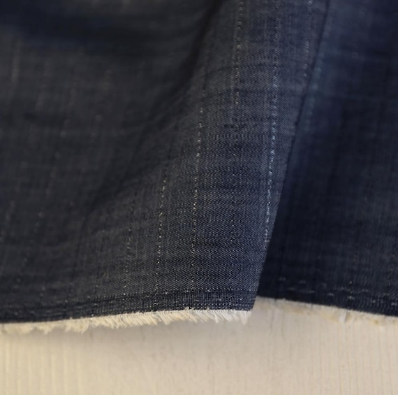 Metallic Linen fabric by the yard