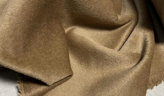Alpaca wool fabric by the yard
