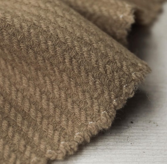 Tweed Wool fabric by the yard