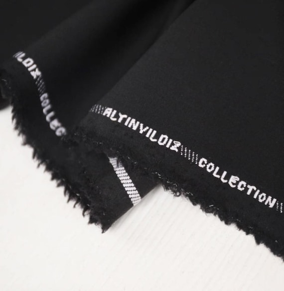 Worsted Wool fabric by the yard SUITING Fabric
