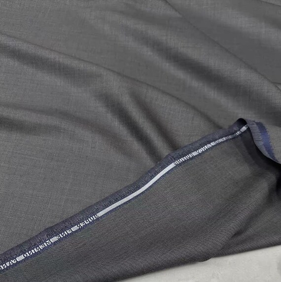 Worsted Wool fabric by the yard