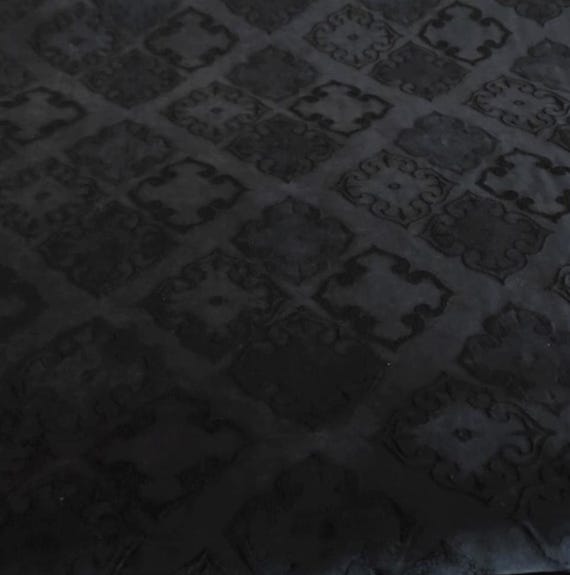 Jacquard cupra cupro fabric by the yard