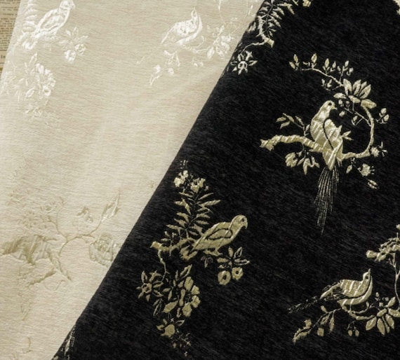 Dragon Jacquard brocade fabric by the yard