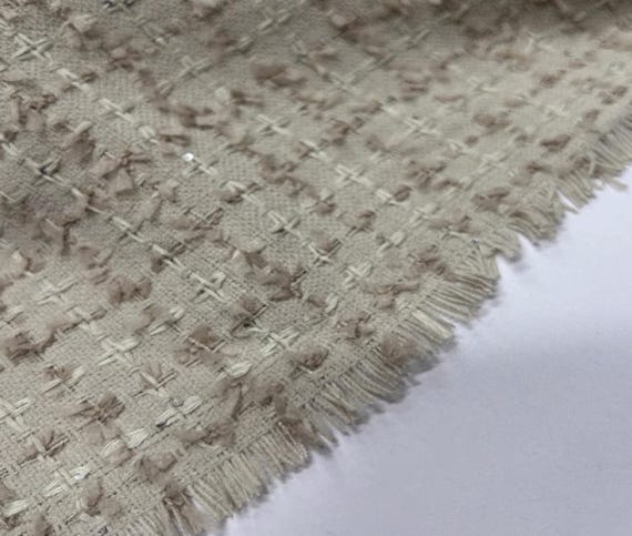 Tweed fabric by the yard