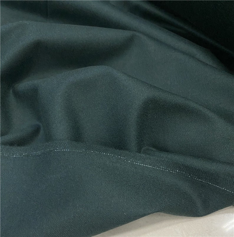 Green wool 2021 new fabric yard Max 89% OFF the by