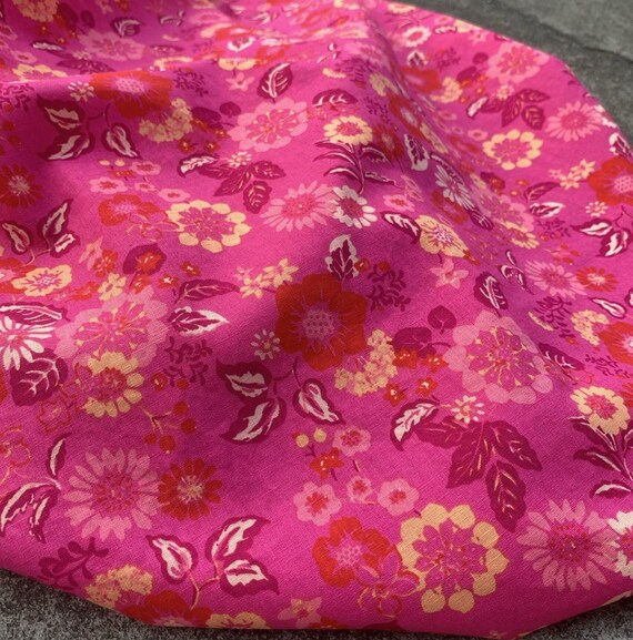 Print Linen fabric by the yard