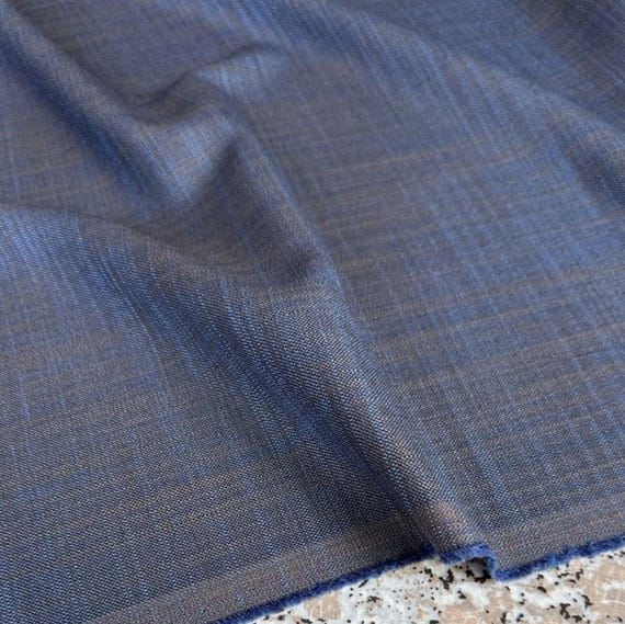 Silk wool fabric by the yard