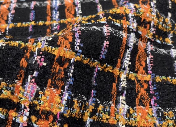 Tweed fabric by the yard