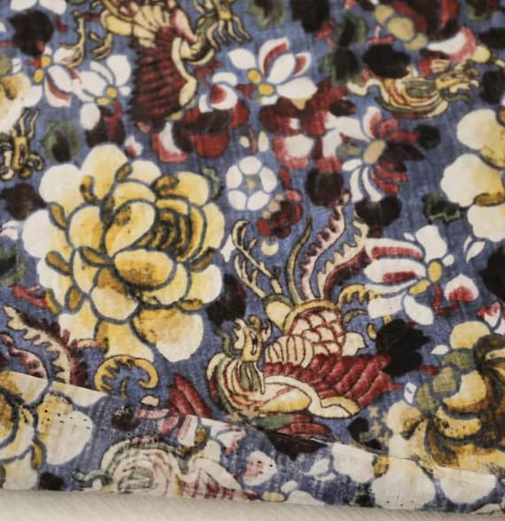Print Linen fabric by the yard