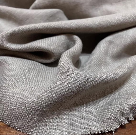 Heavy Weight Linen fabric by the yard