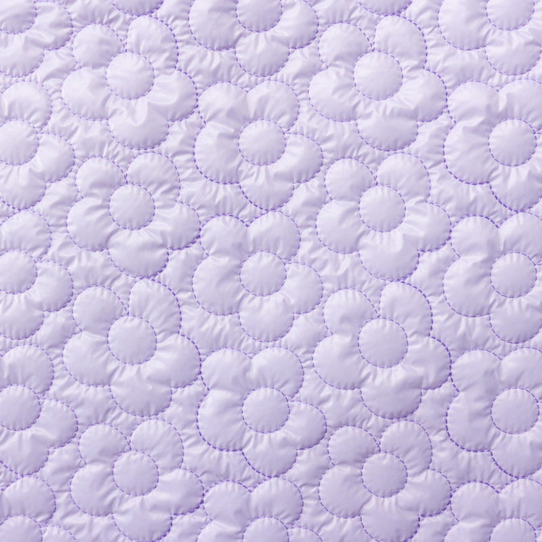 Multi Color Options Quilted Padded Fabric by the Yard Etsy