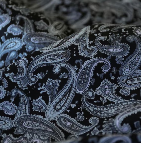 Paisley Print cotton fabric by the yard