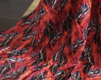 Knit silk jersey fabric by the yard
