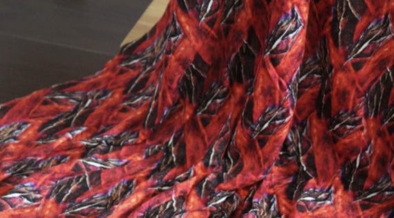Knit silk jersey fabric by the yard