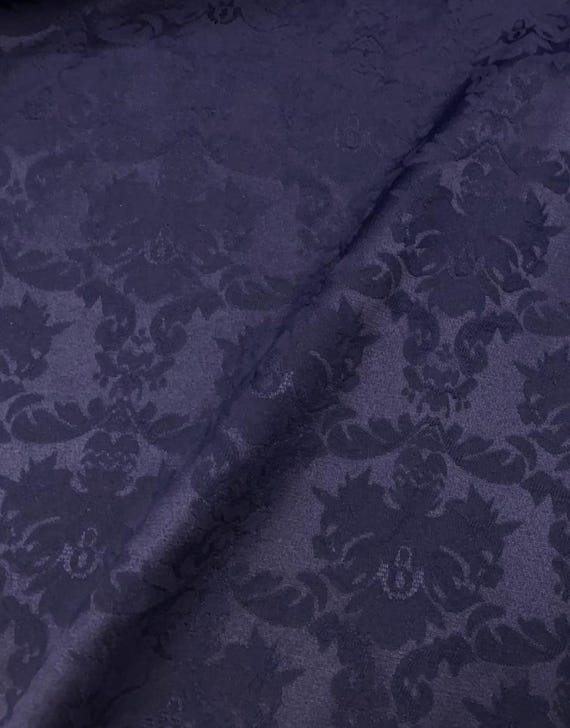Jacquard brocade fabric by the yard