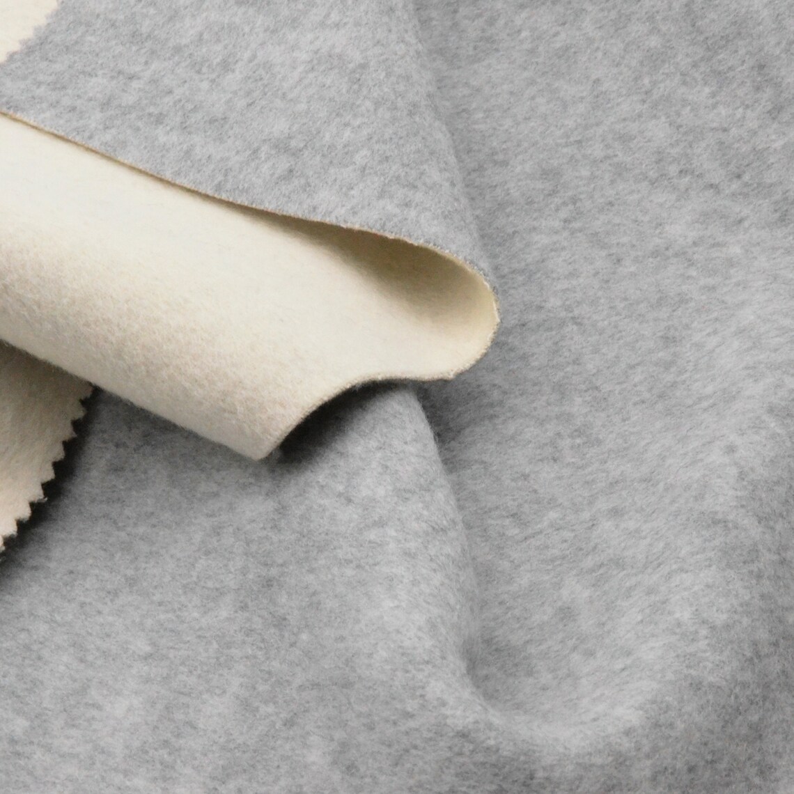 Double faced wool fabric double sided woolen fabric by the Etsy