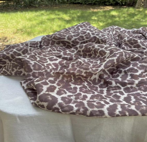 Print Linen fabric by the yard