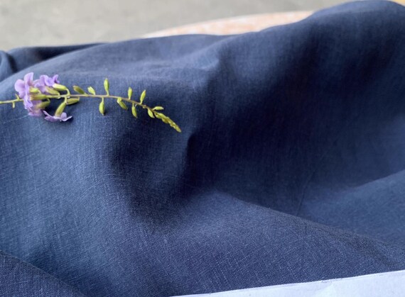 Linen tencel fabric by the yard