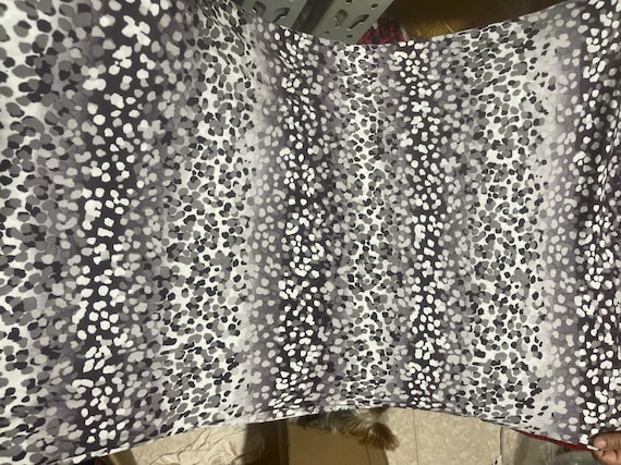Print Knit silk fabric by the yard