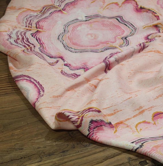Print cupra fabric, Print cupro fabric by the yard