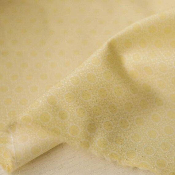 Polka Dots Jacquard cotton fabric by the yard