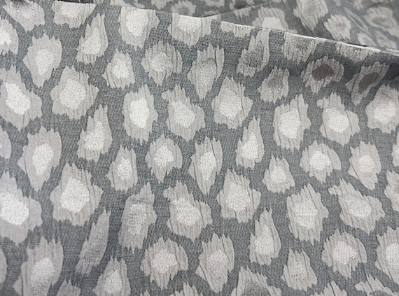 Jacquard brocade fabric by the yard