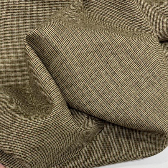 Worsted Wool Fabric by the yard