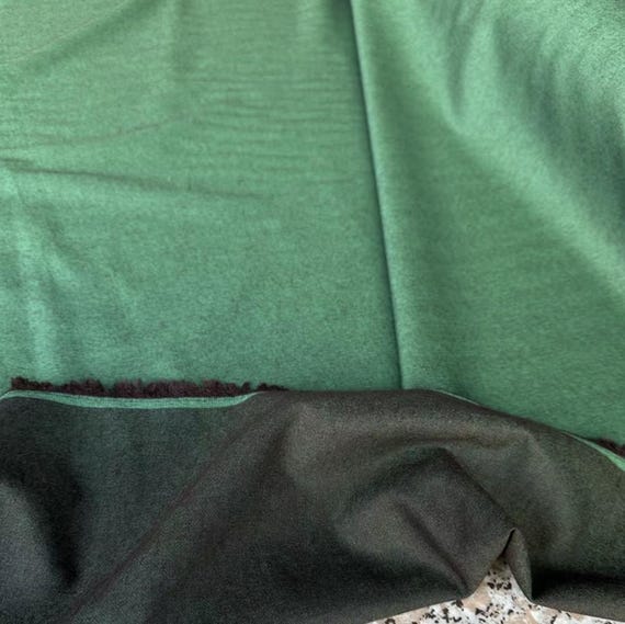 Green Worsted Wool fabric by the yard Suits Trousers Fabric