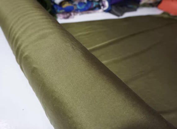Knit silk jersey fabric by the yard
