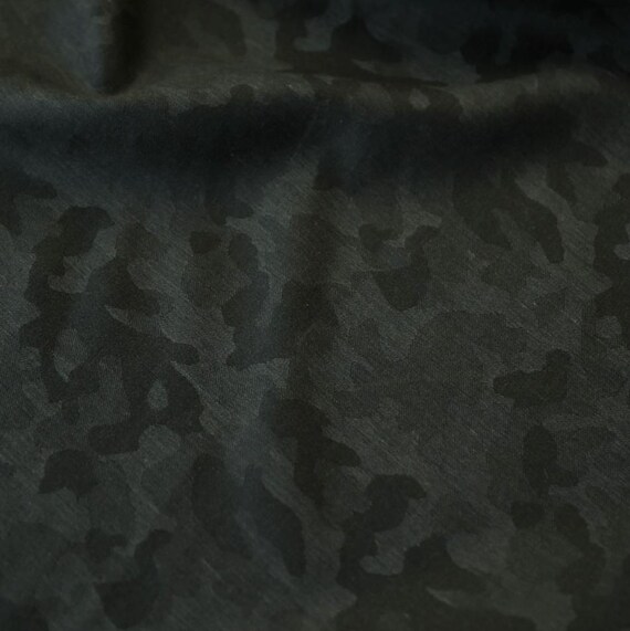 Camouflage Jacquard cotton fabric by the yard