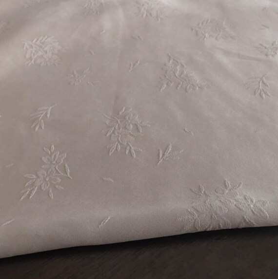 Jacquard cupra cupro fabric by the yard