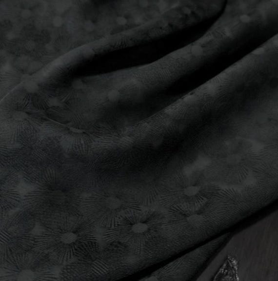 Multi Color Options Jacquard cupra cupro fabric by the yard #CP3131
