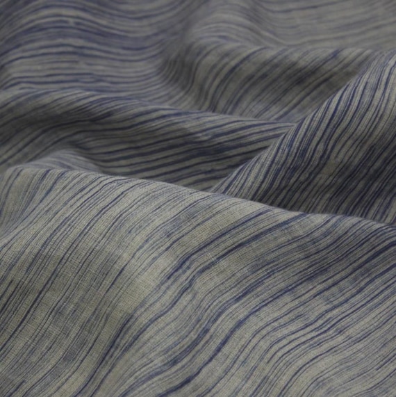 Print linen fabric by the yard