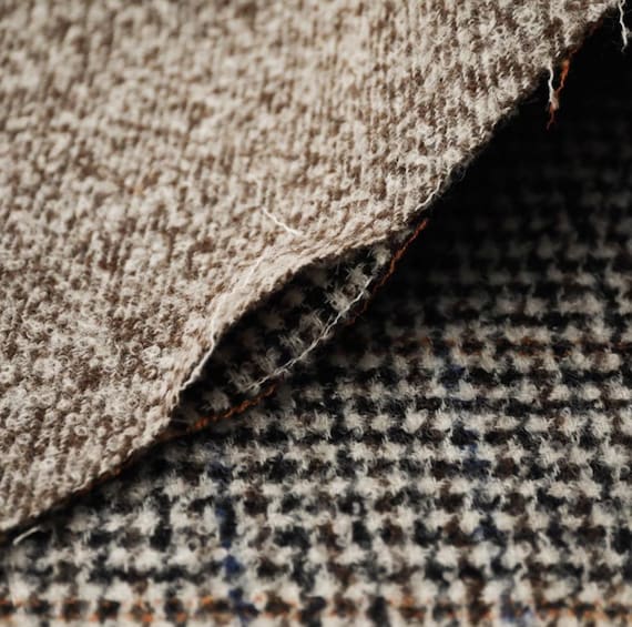 Double Faced wool fabric by the yard