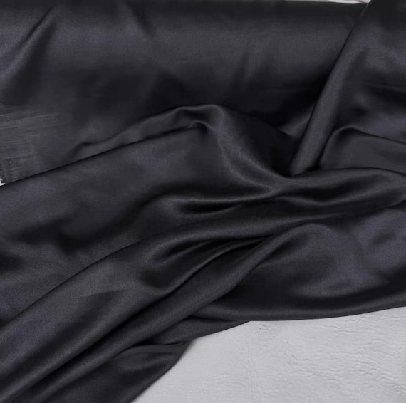 Silk wool fabric by the yard