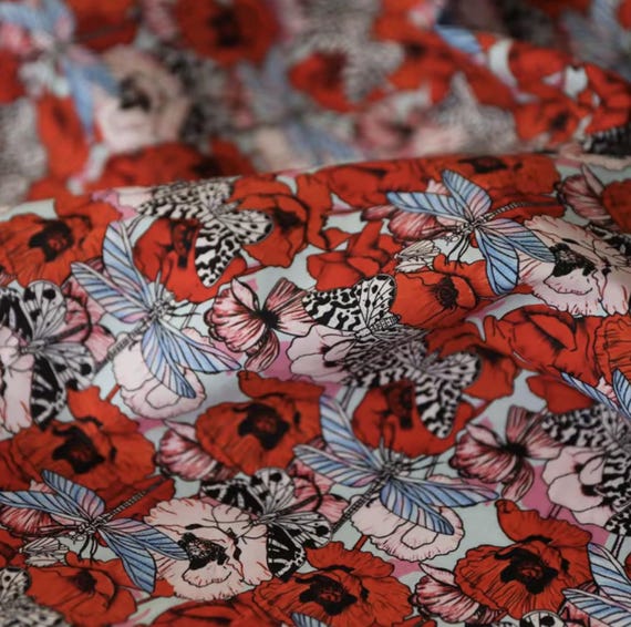 Print cotton fabric by the yard
